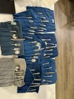 Rare Vintage Towle Candlelight Sterling Flatware Set 48 Pieces Service For 8