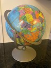 Vintage Replogle 10 Inch Reference Globe 1950 s Desk Home Decor Made In Usa Evc
