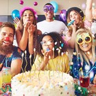 Bbto 12 Pcs Twisted Birthday Candles Spiral Metallic Cupcake 1 8 Inch  Gold 