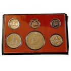 1975 U s  Proof Set - Original Case   Box - Bicentennial Dual Dated Coins-ike  1
