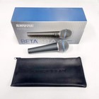 Shure Beta58a Supercardioid Dynamic Vocal Microphone With Carrying Box Fast Ship