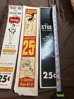 Vintage Condom Vending Machine Decals Nudie Donkey Pin Up Stud 3pc Lot Allied