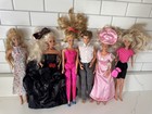 Lot Of 6 Vintage Barbies With Clothes  80s 90s  Shoes  Mattel  Ken  Accessories