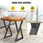 Z Shape Metal Table Legs Dining Table Legs 28 x18  Desk Legs Set Of 2