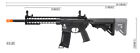 Lancer Tactical Gen 3 10  Keymod Airsoft M4 Carbine Aeg Rifle  color  Black  Air