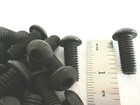 3 8-16 X 1  Button Head Socket Cap Screws Black Alloy Steel 25 Pcs