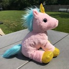 Choice Pink Or Purple Lavender Sparkle Unicorn Plush Stuffed Animal Toy Fm4255