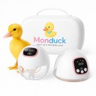 Wearable Breast Pump  2 Pack W case  Smart 15 Levels  Hands Free  Discreet quiet