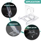  6 Pcs Adjustable Card Holder Plate Easel Stand Holders Displaying