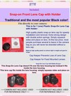 Front Lens Cap 67mm Directly To Camera Nikon Canon Panasonic Fuji Sony Olympus 