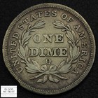 1838 O No Stars Seated Liberty Silver Dime 10c