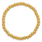 1 20 14k Gold Filled Women s 5mm Stardust Beaded 7  Flexible Stretch Bracelet