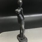 Collection Of Chinese Bronze Tights Beauty Girl Handicraft Statue Gift