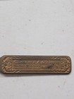Vintage Brass Lawyer Washington Dc Advertising Letter Opener