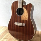 Ibanez Pf32mhce-nmh Acoustic Electric Guitar Mahogany Dreadnought With Soft Cas