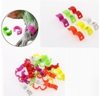 Freen-p 100pcs 4mm Green Numbered Bird Leg Bands For Parrot Finch Canary
