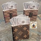 Gucci Wallet Cake Topper