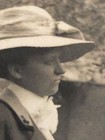 Photo  Print Of Author Eleanor Hallowed Abbott Antique Black And White