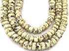 Long Strand Ghana African Fancy Multi Cream Crumb Recycled Glass Trade Beads
