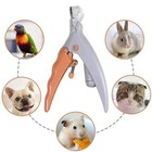 Professional Pet Nail Clipper Scissors With Led Light Cat Dog Nail Clipper