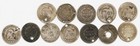 Lot Of 12 Capped Bust seated Liberty No Date cull Half Dimes