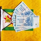      Lot Of 10pcs Authentic Zimbabwe 100 Trillion Dollars Uncirculated Banknote
