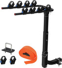 2 4 Bike Bicycle Carrier Rack Hitch Mount 2  Swing Down For Car Suv Truck Black