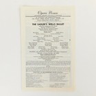 Sleeping Beauty Margot Fonteyn 1955 Sadlers Wells Ballet Opera House Program