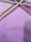 Dancing Swirl Gk Elite Gymnastics Dance Leotard Adult Medium Ombre Purple Defect