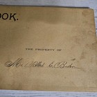 1900 s Check Book Merchants Bank 1-24 Checks Inside 