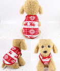 Fleece Dog Shirt Soft Warm Puppy Winter Pullover 2 Leg Pet Clothes Cartoon