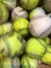 Softballs-dudley  Worth Etc Yellow Slow Pitch 30  Slow Pitch   Average Condition