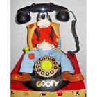 Vintage Disney Goofy Animated Talking Telephone By Telemania With  original Box 
