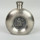 The Vampire Diaries Original Prop Small Pewter Flask Embossed