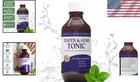 Alcohol-free Essential Oils Mouthwash For Healthy Gums - 18 Oz Fresh Minty