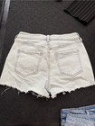 Old Navy Og Straight Women   s 4 Curvy High Rise Light Wash Cutoff Denim Shorts