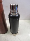 Vintage Stanley Ferrostat All-steel Vacuum Bottle Thermos With Leather Case