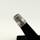 Antique Simons Bros  Sterling Silver Thimble Ornate  bridge Town Scenery  Size 7
