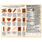 Kirkland European Cookies Belgian Chocolate 49 4 Oz Tin     Holiday Gift Box