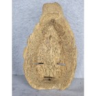 Vintage African Wood Carved Womans Face Wall Mask Art Decor Tribal 10 