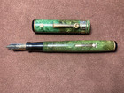 Wahl Eversharp Gold Seal Deco Band Senior Fountain Pen  Flex Nib