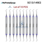 Hu-friedy Sc13 149e2 Everedge 2 0  13 14 Double End Columbia Curette  9 Handle