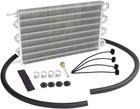 8 Row Radiator Transmission Oil Cooler 15 5in Aluminum With 10in Fan 12v 80w