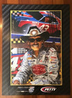 Autographed Richard Petty Nascar Hall Of Fame Poster  Exclusive  Rare 