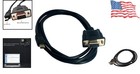 Rs232 Serial Cable  1 8m Mini Usb Male To Db9 9 Pin Female Converter