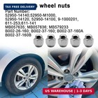 M12x1 5 Wheel Lug Nuts For Hyundai Sonata Elantra Tucson Genesis Accent Santa Fe