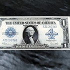 1923  1 One Dollar Silver Certificate Large Size Fr237 Speelman white Unc     