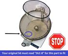 Large Pusher sleeve Assembly Replacement For Cuisinart Dlc-018bgtx Dlc-018bgtx-1
