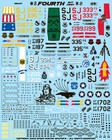 Speed Hunter Graphics 1 48 Decal For F-15es 4th Fighter Wing - Fourth But First