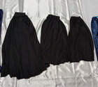 Lot 3 New Black Skirt Dance Performance Modern Size Xs Small Medium Child